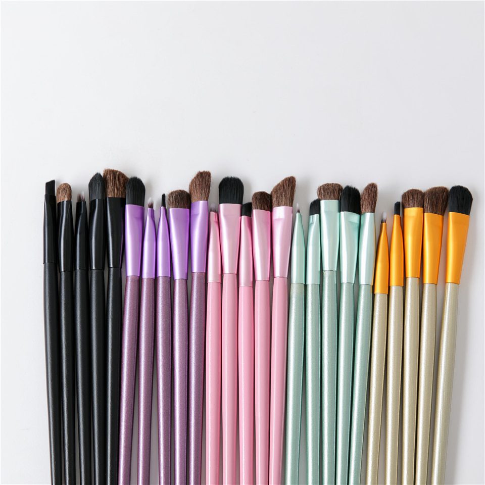 BBL 5pcs Travel Portable Mini Eye Makeup Brushes Set Smudge Eyeshadow Eyeliner Eyebrow Brush Lip Make Up Brush kit Professional BBL 5pcs Travel Portable Mini Eye Makeup Brushes Set Smudge Eyeshadow Eyeliner Eyebrow Brush Lip Make Up Brush kit Professional