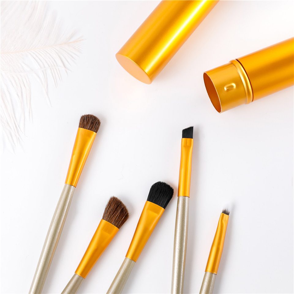 BBL 5pcs Travel Portable Mini Eye Makeup Brushes Set Smudge Eyeshadow Eyeliner Eyebrow Brush Lip Make Up Brush kit Professional BBL 5pcs Travel Portable Mini Eye Makeup Brushes Set Smudge Eyeshadow Eyeliner Eyebrow Brush Lip Make Up Brush kit Professional