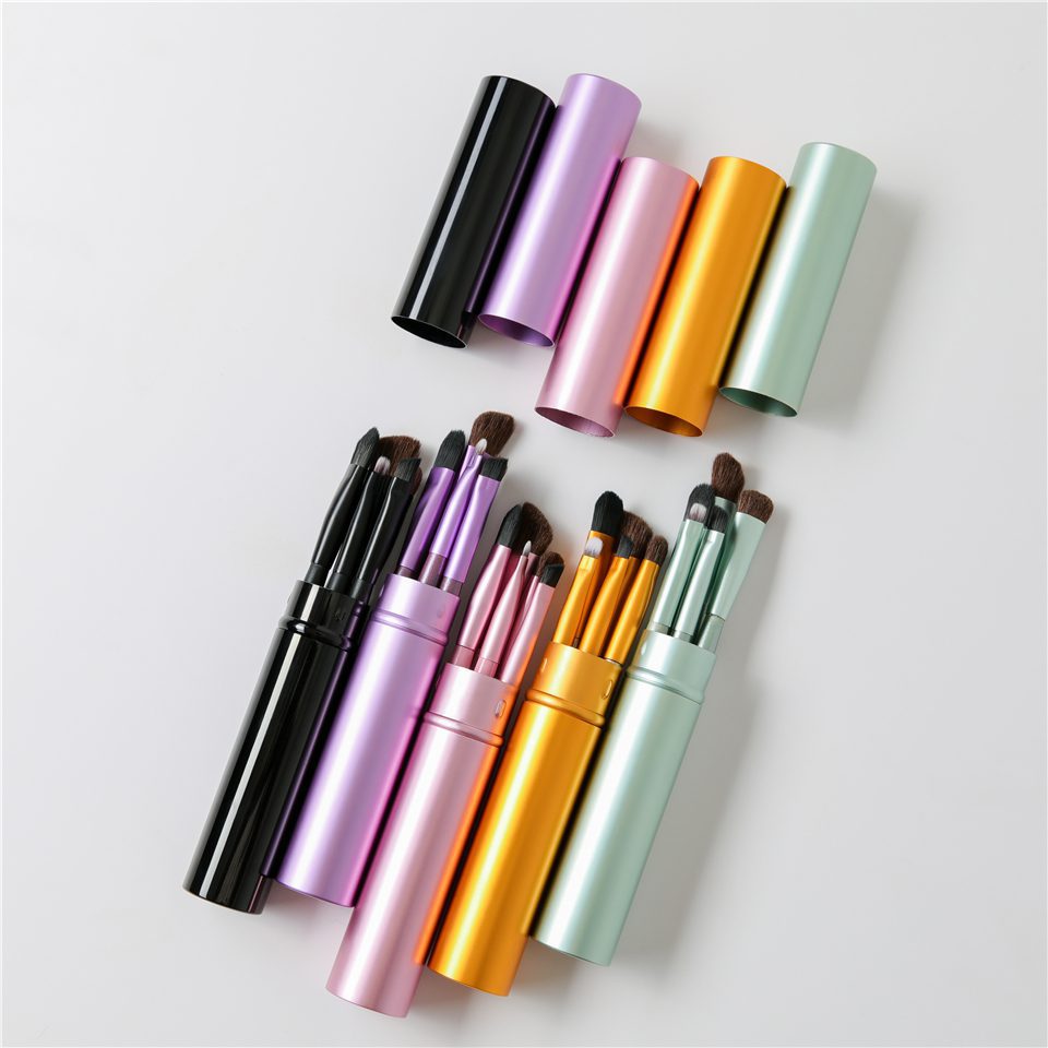 BBL 5pcs Travel Portable Mini Eye Makeup Brushes Set Smudge Eyeshadow Eyeliner Eyebrow Brush Lip Make Up Brush kit Professional BBL 5pcs Travel Portable Mini Eye Makeup Brushes Set Smudge Eyeshadow Eyeliner Eyebrow Brush Lip Make Up Brush kit Professional