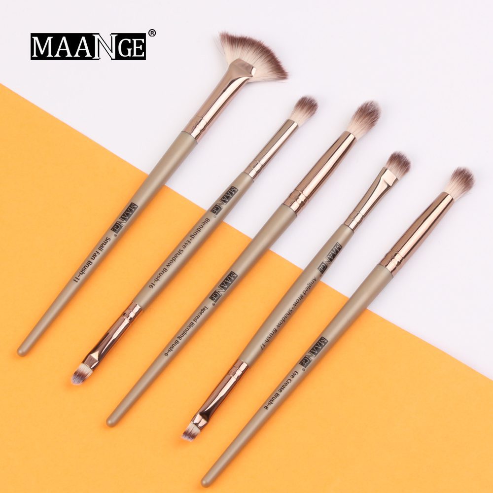 MAANGE Pro 3/5/12 pcs/lot Makeup Brushes Set Eye Shadow Blending Eyeliner Eyelash Eyebrow Brushes For Makeup New MAANGE Pro 3/5/12 pcs/lot Makeup Brushes Set Eye Shadow Blending Eyeliner Eyelash Eyebrow Brushes For Makeup New
