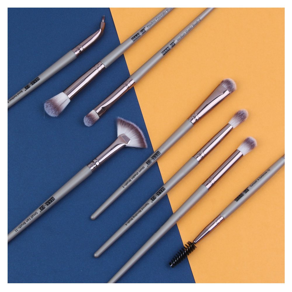MAANGE Pro 3/5/12 pcs/lot Makeup Brushes Set Eye Shadow Blending Eyeliner Eyelash Eyebrow Brushes For Makeup New MAANGE Pro 3/5/12 pcs/lot Makeup Brushes Set Eye Shadow Blending Eyeliner Eyelash Eyebrow Brushes For Makeup New