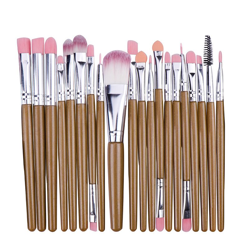 La Milee 20/5Pcs Makeup Brushes Set Eye Shadow Foundation Powder Eyeliner Eyelash Lip Make Up Brush Cosmetic Beauty Tool Kit Hot La Milee 20/5Pcs Makeup Brushes Set Eye Shadow Foundation Powder Eyeliner Eyelash Lip Make Up Brush Cosmetic Beauty Tool Kit Hot