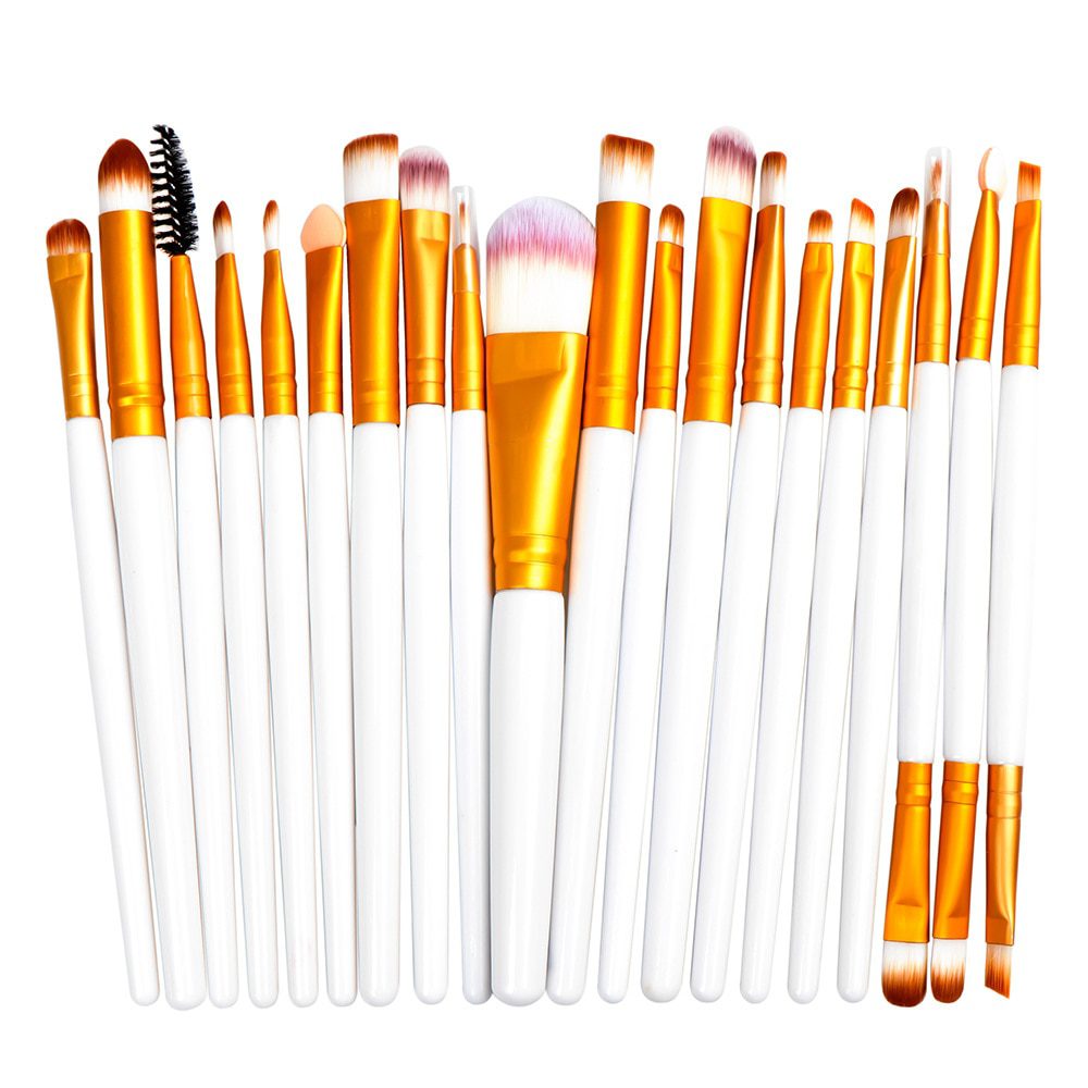 La Milee 20/5Pcs Makeup Brushes Set Eye Shadow Foundation Powder Eyeliner Eyelash Lip Make Up Brush Cosmetic Beauty Tool Kit Hot La Milee 20/5Pcs Makeup Brushes Set Eye Shadow Foundation Powder Eyeliner Eyelash Lip Make Up Brush Cosmetic Beauty Tool Kit Hot