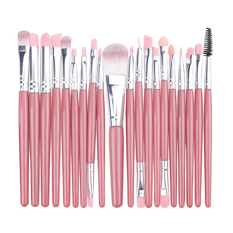 La Milee 20/5Pcs Makeup Brushes Set Eye Shadow Foundation Powder Eyeliner Eyelash Lip Make Up Brush Cosmetic Beauty Tool Kit Hot La Milee 20/5Pcs Makeup Brushes Set Eye Shadow Foundation Powder Eyeliner Eyelash Lip Make Up Brush Cosmetic Beauty Tool Kit Hot