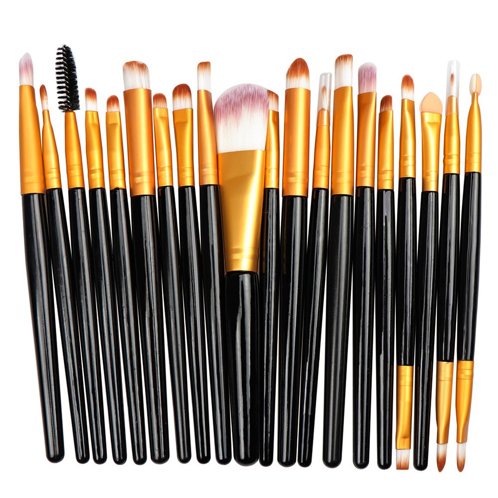 La Milee 20/5Pcs Makeup Brushes Set Eye Shadow Foundation Powder Eyeliner Eyelash Lip Make Up Brush Cosmetic Beauty Tool Kit Hot La Milee 20/5Pcs Makeup Brushes Set Eye Shadow Foundation Powder Eyeliner Eyelash Lip Make Up Brush Cosmetic Beauty Tool Kit Hot