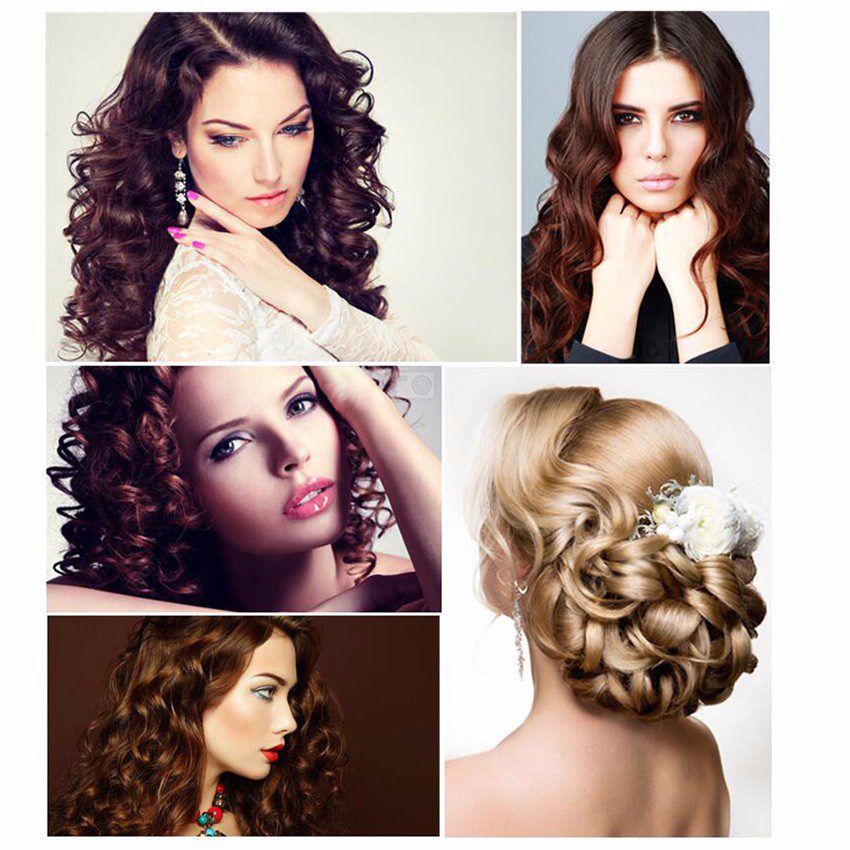 Queenme Automatic Hair Curler Magic Curling Iron LCD Screen Ceramic Heating Anti-perm Wave Curl Styler Hair Care Styling Tools Queenme Automatic Hair Curler Magic Curling Iron LCD Screen Ceramic Heating Anti-perm Wave Curl Styler Hair Care Styling Tools