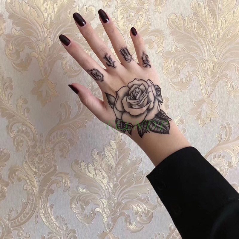 Waterproof Temporary Tattoo Sticker Flower Rose Fake Tatto Flash Tatoo Hand Arm Foot Back Tato body art for Girl Women Men Waterproof Temporary Tattoo Sticker Flower Rose Fake Tatto Flash Tatoo Hand Arm Foot Back Tato body art for Girl Women Men