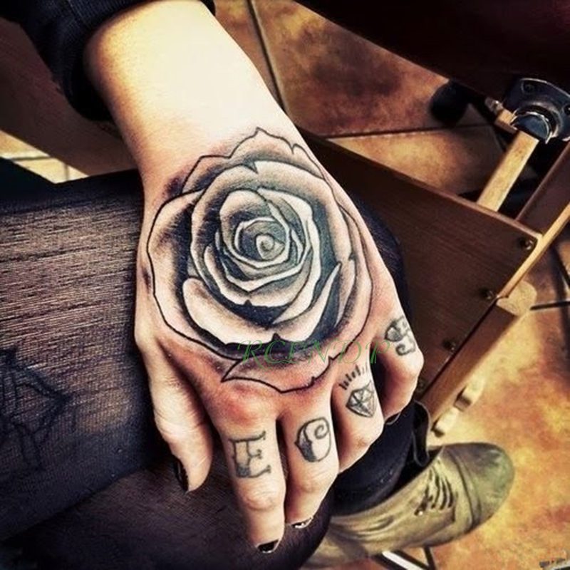 Waterproof Temporary Tattoo Sticker Flower Rose Fake Tatto Flash Tatoo Hand Arm Foot Back Tato body art for Girl Women Men Waterproof Temporary Tattoo Sticker Flower Rose Fake Tatto Flash Tatoo Hand Arm Foot Back Tato body art for Girl Women Men