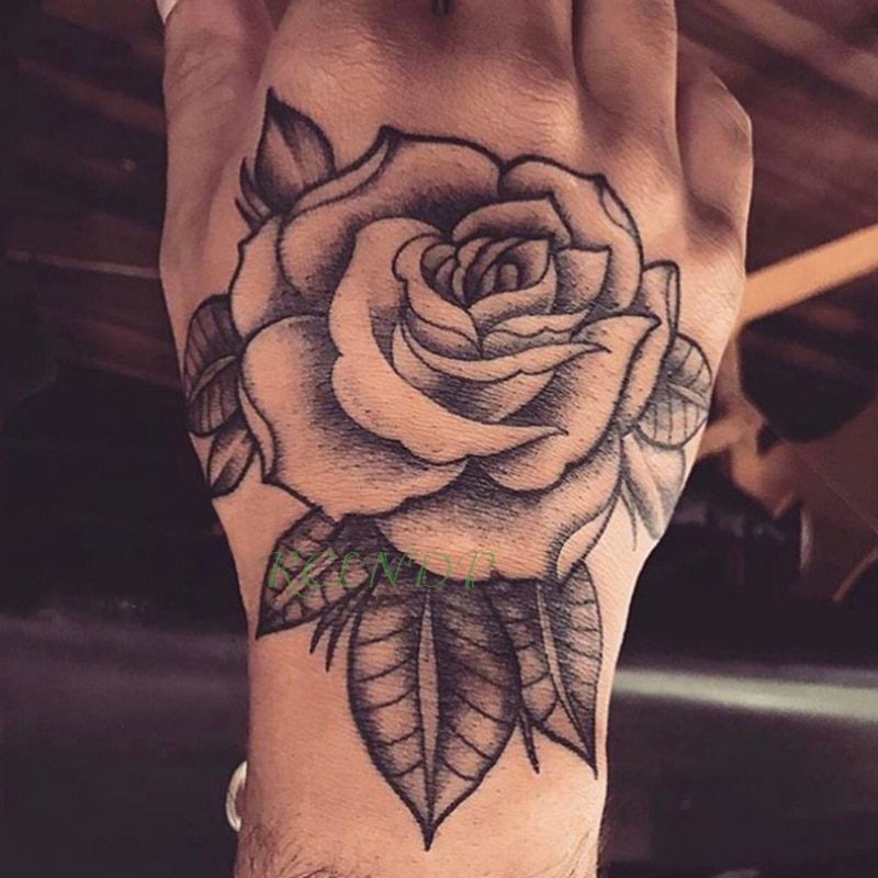 Waterproof Temporary Tattoo Sticker Flower Rose Fake Tatto Flash Tatoo Hand Arm Foot Back Tato body art for Girl Women Men Waterproof Temporary Tattoo Sticker Flower Rose Fake Tatto Flash Tatoo Hand Arm Foot Back Tato body art for Girl Women Men