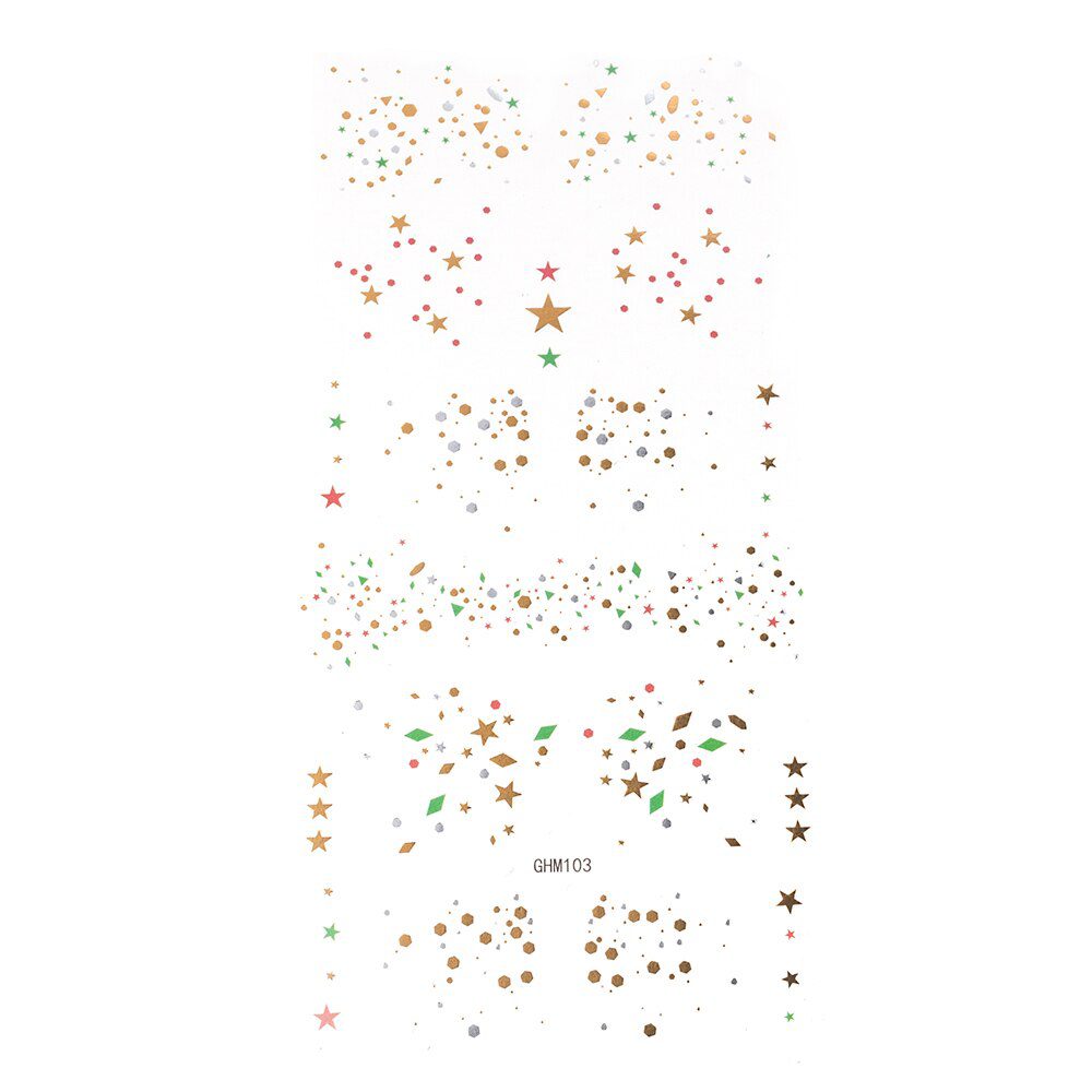 2019 New Gold Face Temporary Tattoo Waterproof Blocked Freckles Makeup Stickers Eye Decal Wholesale 2019 New Gold Face Temporary Tattoo Waterproof Blocked Freckles Makeup Stickers Eye Decal Wholesale