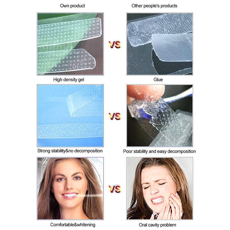 2pcs/Bag Professional 3D Teeth Whitening Strips Dental Bleaching Advanced White Gel Strips Oral Hygiene Care Dental Tools TSLM2 2pcs/Bag Professional 3D Teeth Whitening Strips Dental Bleaching Advanced White Gel Strips Oral Hygiene Care Dental Tools TSLM2
