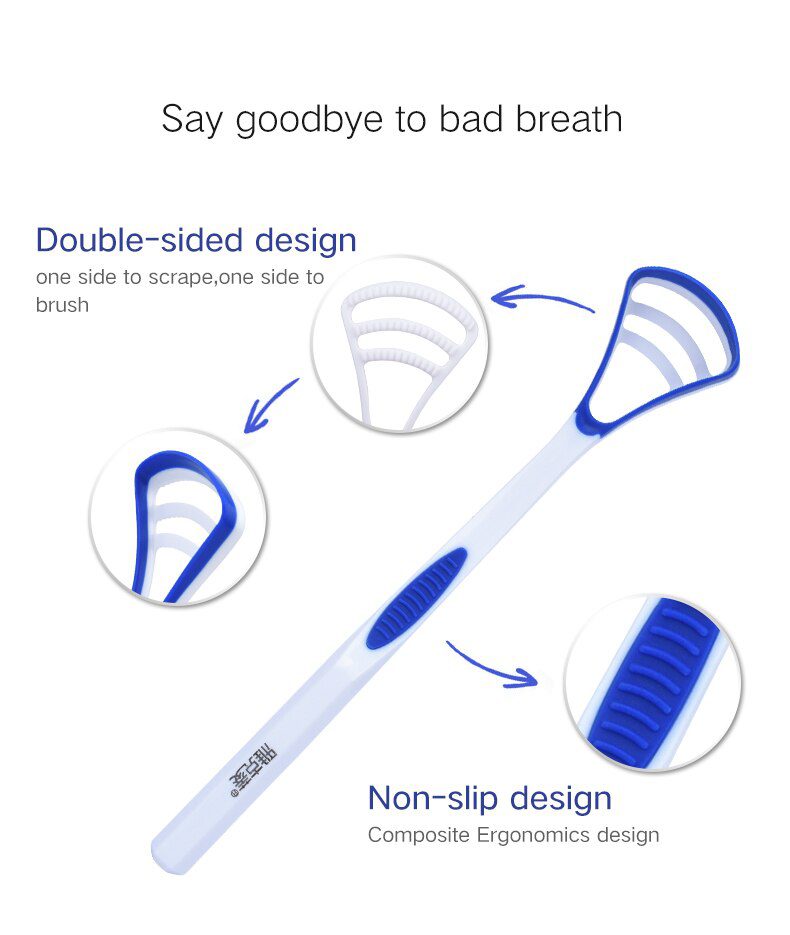 2018 new Y-Kelin Tongue Scraper Brush Oral cleaning tongue toothbrush cleanering brush Fresh Breath remove coating 2018 new Y-Kelin Tongue Scraper Brush Oral cleaning tongue toothbrush cleanering brush Fresh Breath remove coating
