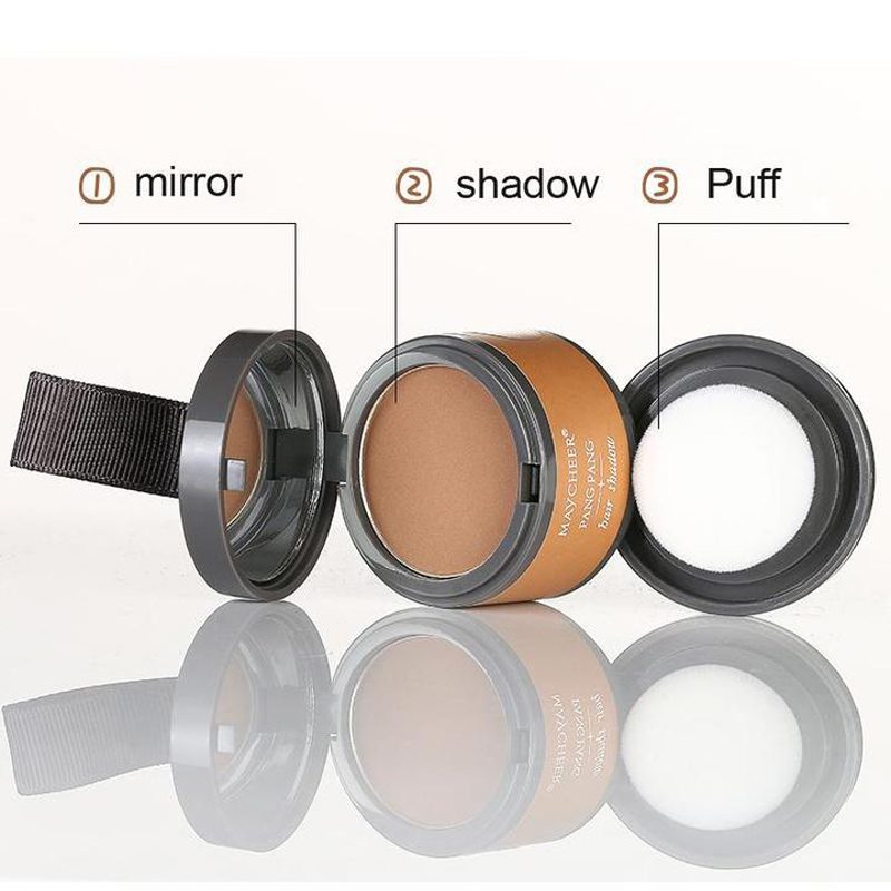 MAYCHEER Hair Fluffy Powder Instantly Black Root Cover Up Natural Instant Hair Line Shadow Powder full Hair Concealer Coverage MAYCHEER Hair Fluffy Powder Instantly Black Root Cover Up Natural Instant Hair Line Shadow Powder full Hair Concealer Coverage