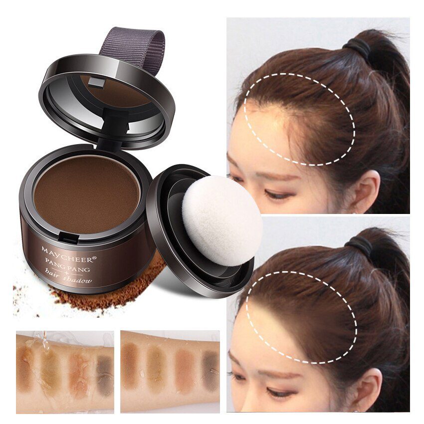 MAYCHEER Hair Fluffy Powder Instantly Black Root Cover Up Natural Instant Hair Line Shadow Powder full Hair Concealer Coverage MAYCHEER Hair Fluffy Powder Instantly Black Root Cover Up Natural Instant Hair Line Shadow Powder full Hair Concealer Coverage