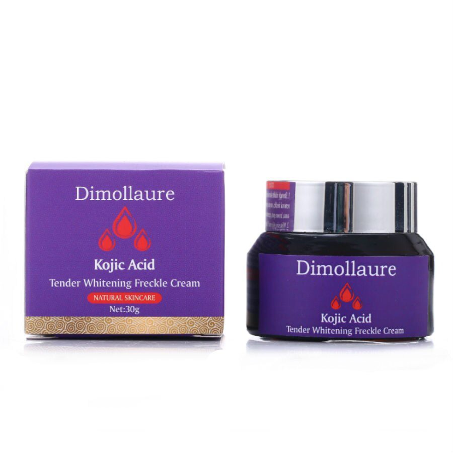 Dimollaure whitening Freckle cream+Fullerene 24k Gold Serum Anti-aging wrinkle Serum Removal melasma sunburn brown spot melanin