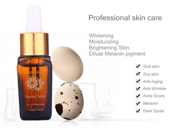 Dimollaure Retinol whitening face cream +Vitamin C serum Acne treament Remove Freckle melasma pigment Melanin sunburn Spots Dimollaure Retinol whitening face cream +Vitamin C serum Acne treament Remove Freckle melasma pigment Melanin sunburn Spots