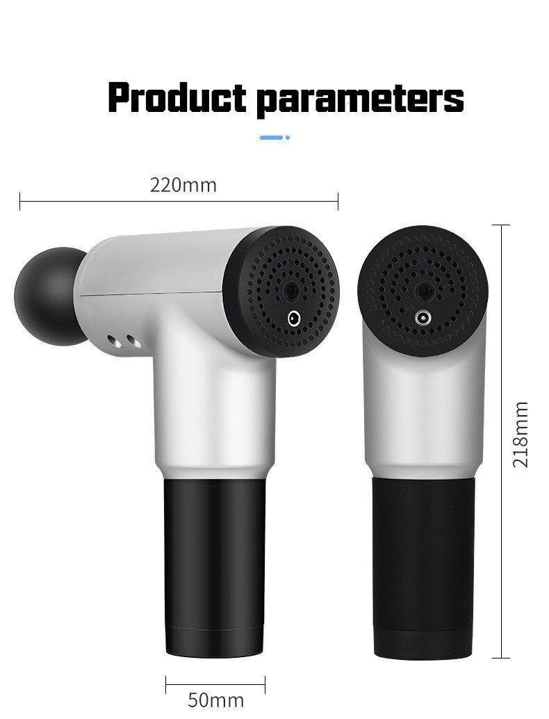Massage Gun Muscle Relaxation Massager Vibration Gun Vibration Massage Fitness Equipment Noise Reduction Design Brushless Motor Massage Gun Muscle Relaxation Massager Vibration Gun Vibration Massage Fitness Equipment Noise Reduction Design Brushless Motor
