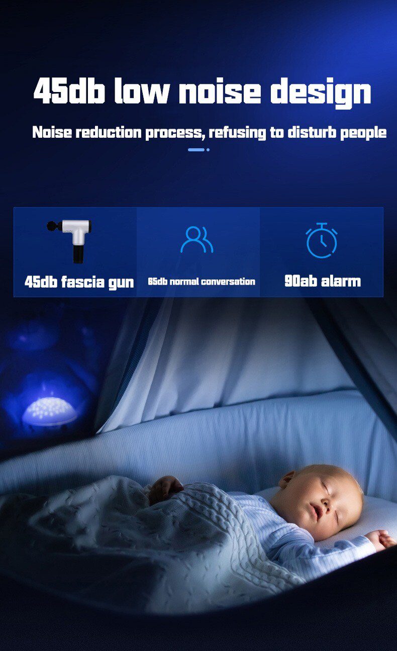 Massage Gun Muscle Relaxation Massager Vibration Gun Vibration Massage Fitness Equipment Noise Reduction Design Brushless Motor Massage Gun Muscle Relaxation Massager Vibration Gun Vibration Massage Fitness Equipment Noise Reduction Design Brushless Motor
