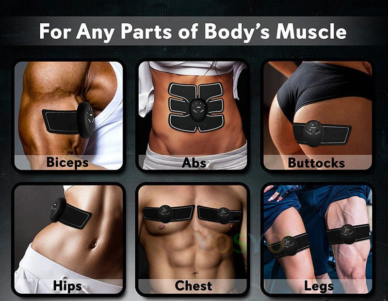 EMS Wireless Muscle Stimulator Trainer Smart Fitness Abdominal Training Electric Weight Loss Stickers Body Slimming Belt Unisex EMS Wireless Muscle Stimulator Trainer Smart Fitness Abdominal Training Electric Weight Loss Stickers Body Slimming Belt Unisex