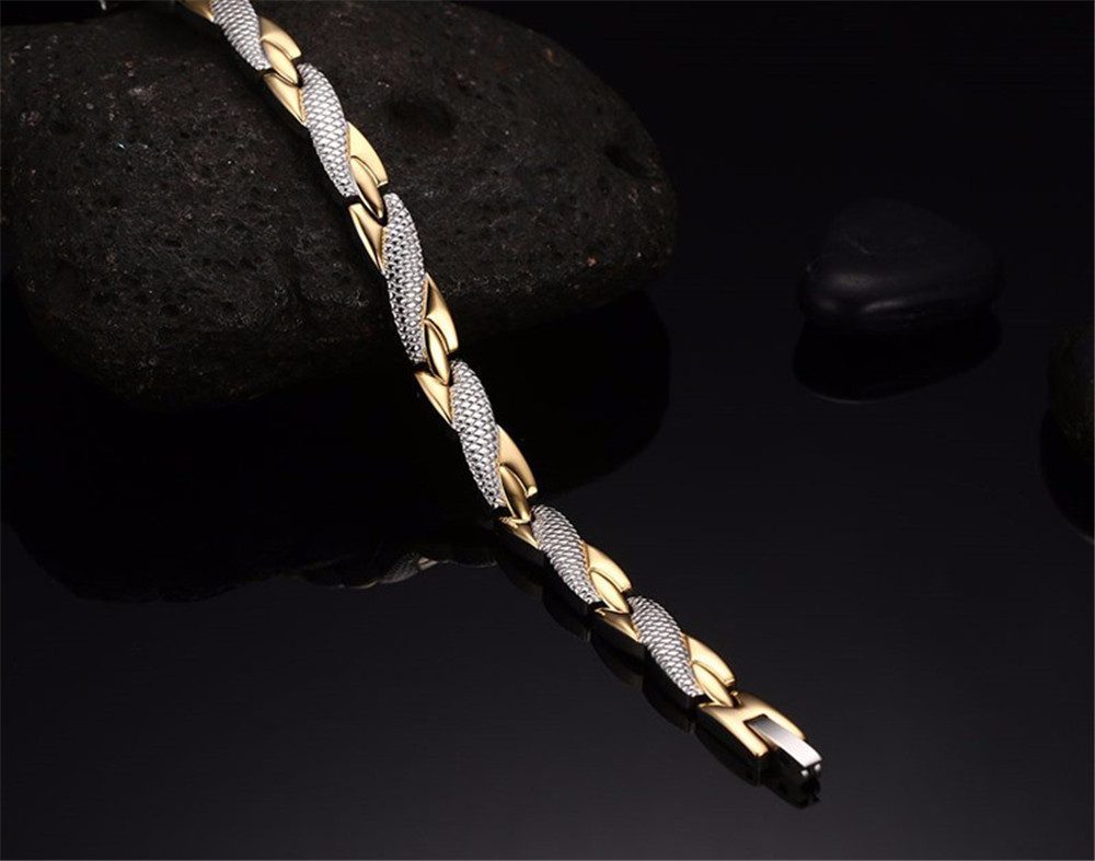 Twisted Healthy Magnetic Bracelet for Women Power Therapy Magnets Magnetite Bracelets Bangles Men Health Care Jewelry Stainless Twisted Healthy Magnetic Bracelet for Women Power Therapy Magnets Magnetite Bracelets Bangles Men Health Care Jewelry Stainless