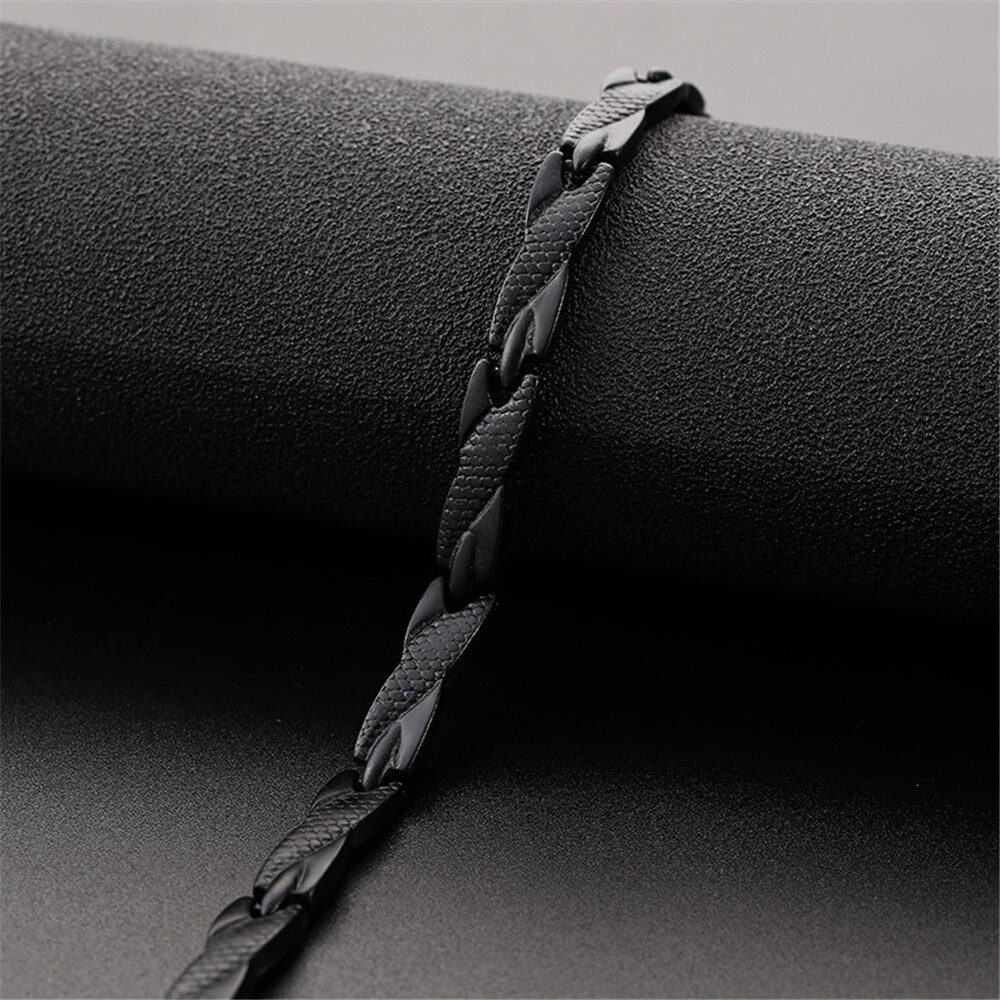 Twisted Healthy Magnetic Bracelet for Women Power Therapy Magnets Magnetite Bracelets Bangles Men Health Care Jewelry Stainless Twisted Healthy Magnetic Bracelet for Women Power Therapy Magnets Magnetite Bracelets Bangles Men Health Care Jewelry Stainless