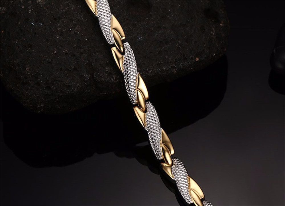 Twisted Healthy Magnetic Bracelet for Women Power Therapy Magnets Magnetite Bracelets Bangles Men Health Care Jewelry Stainless Twisted Healthy Magnetic Bracelet for Women Power Therapy Magnets Magnetite Bracelets Bangles Men Health Care Jewelry Stainless