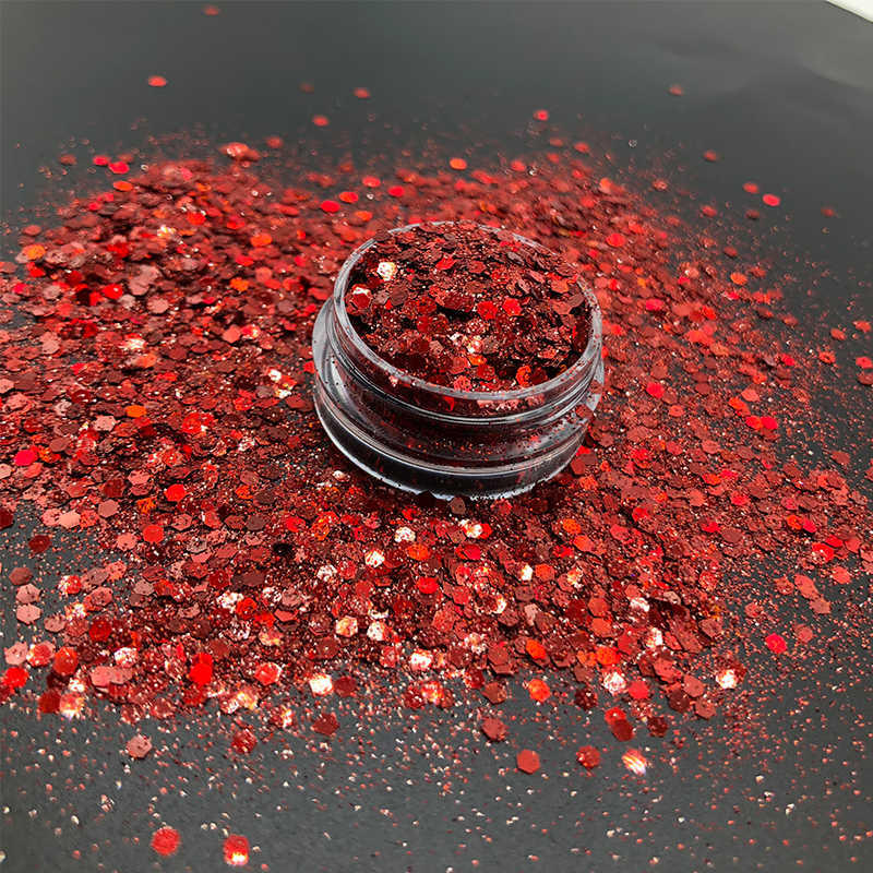 KM GLITTER Top Popular Best Sales Chunky Mixed Fairy Face Body Craft Rose Sequins Manicure Rose Gold Glitter for Nail Decoration KM GLITTER Top Popular Best Sales Chunky Mixed Fairy Face Body Craft Rose Sequins Manicure Rose Gold Glitter for Nail Decoration