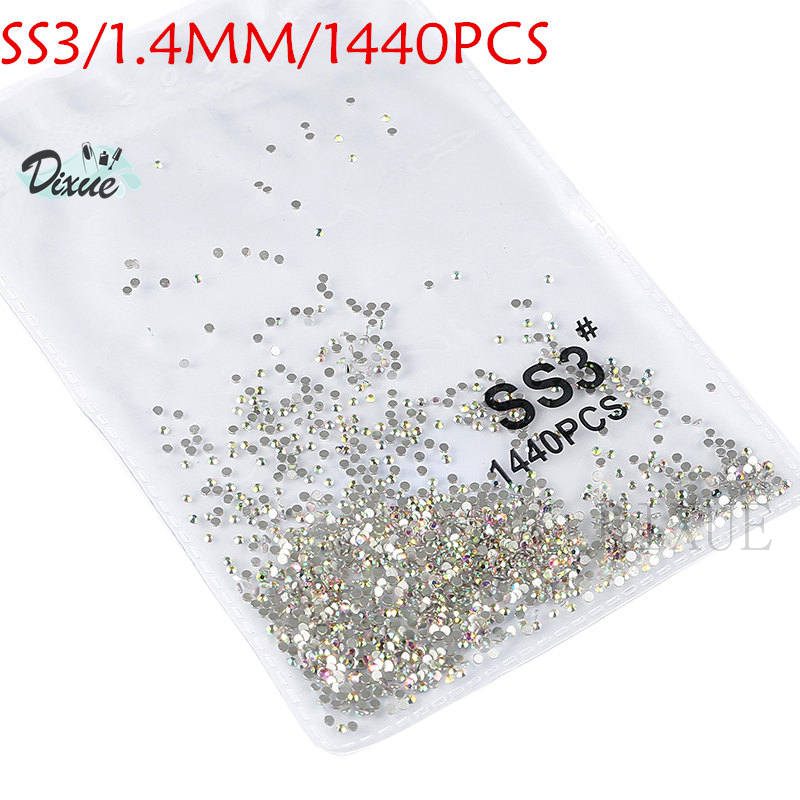 High light AAA rhinestone crystal AB clear SS3-SS40(1.3mm-8.4mm) Non Hotfix flatback Rhinestones for Nails 3D nail art gems045 High light AAA rhinestone crystal AB clear SS3-SS40(1.3mm-8.4mm) Non Hotfix flatback Rhinestones for Nails 3D nail art gems045