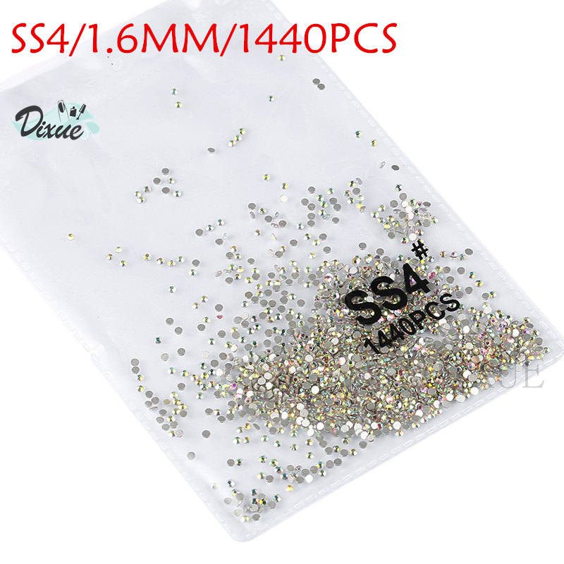High light AAA rhinestone crystal AB clear SS3-SS40(1.3mm-8.4mm) Non Hotfix flatback Rhinestones for Nails 3D nail art gems045 High light AAA rhinestone crystal AB clear SS3-SS40(1.3mm-8.4mm) Non Hotfix flatback Rhinestones for Nails 3D nail art gems045
