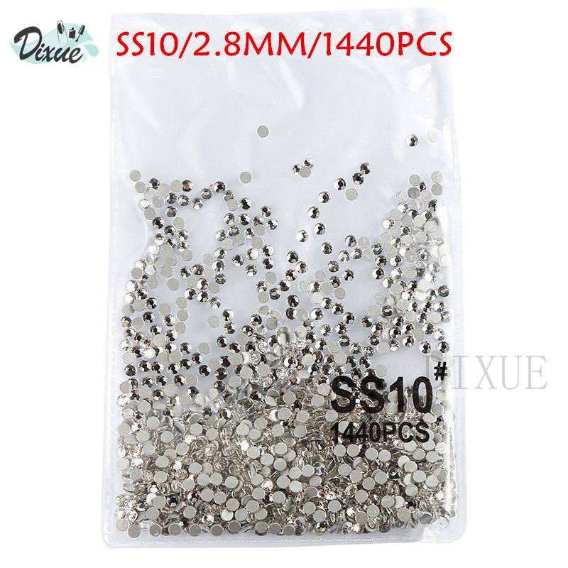 High light AAA rhinestone crystal AB clear SS3-SS40(1.3mm-8.4mm) Non Hotfix flatback Rhinestones for Nails 3D nail art gems045 High light AAA rhinestone crystal AB clear SS3-SS40(1.3mm-8.4mm) Non Hotfix flatback Rhinestones for Nails 3D nail art gems045