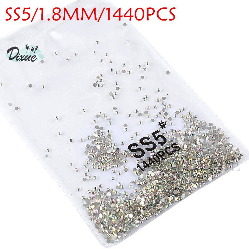 High light AAA rhinestone crystal AB clear SS3-SS40(1.3mm-8.4mm) Non Hotfix flatback Rhinestones for Nails 3D nail art gems045 High light AAA rhinestone crystal AB clear SS3-SS40(1.3mm-8.4mm) Non Hotfix flatback Rhinestones for Nails 3D nail art gems045