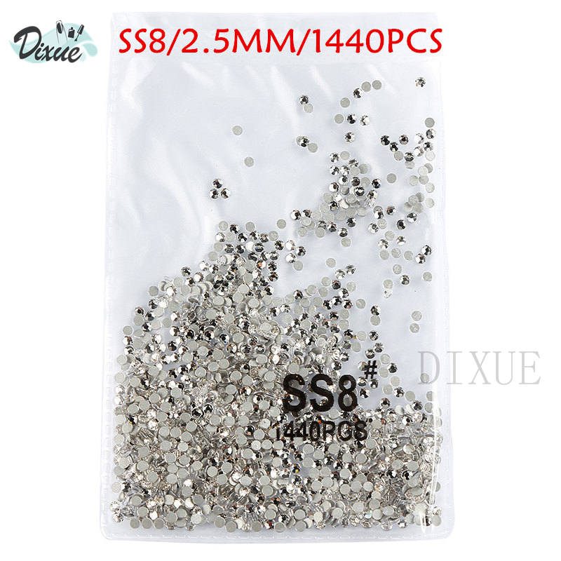 High light AAA rhinestone crystal AB clear SS3-SS40(1.3mm-8.4mm) Non Hotfix flatback Rhinestones for Nails 3D nail art gems045 High light AAA rhinestone crystal AB clear SS3-SS40(1.3mm-8.4mm) Non Hotfix flatback Rhinestones for Nails 3D nail art gems045