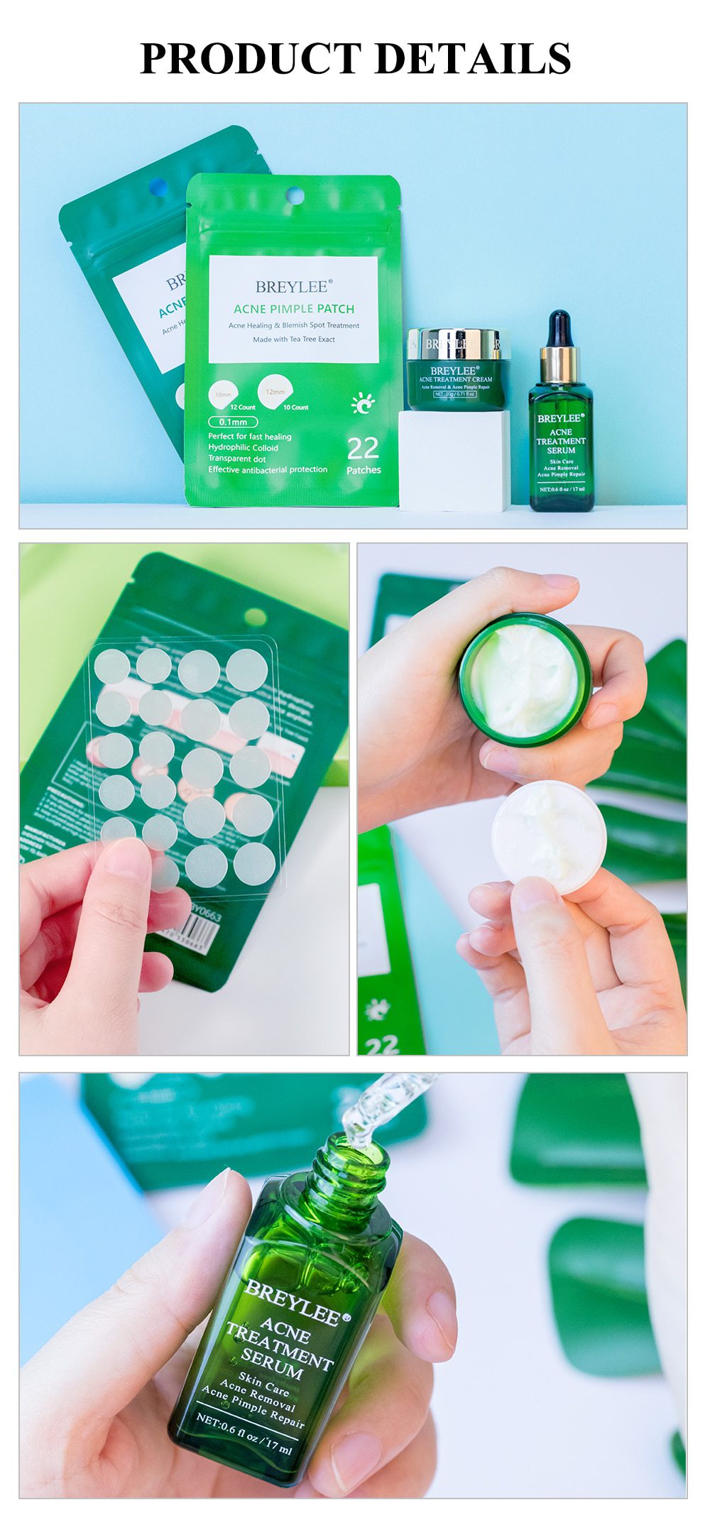 BREYLEE Acne Pimple Patch Face Mask Skin Care Acne Treatment Serum Face Cream Acne Cream Essence Sheet Mask Facial Care Tools BREYLEE Acne Pimple Patch Face Mask Skin Care Acne Treatment Serum Face Cream Acne Cream Essence Sheet Mask Facial Care Tools
