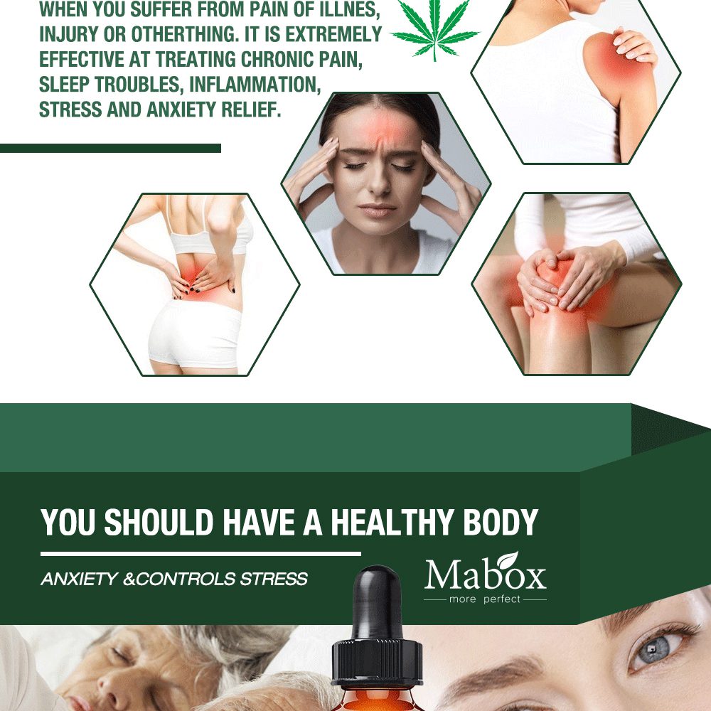 MABOX Hemp Oil, 100% Natural Sleep Aid Anti Stress Hemp Extract Drops for Pain, Anxiety & Stress Relief, 2000mg Contains cbd MABOX Hemp Oil, 100% Natural Sleep Aid Anti Stress Hemp Extract Drops for Pain, Anxiety & Stress Relief, 2000mg Contains cbd