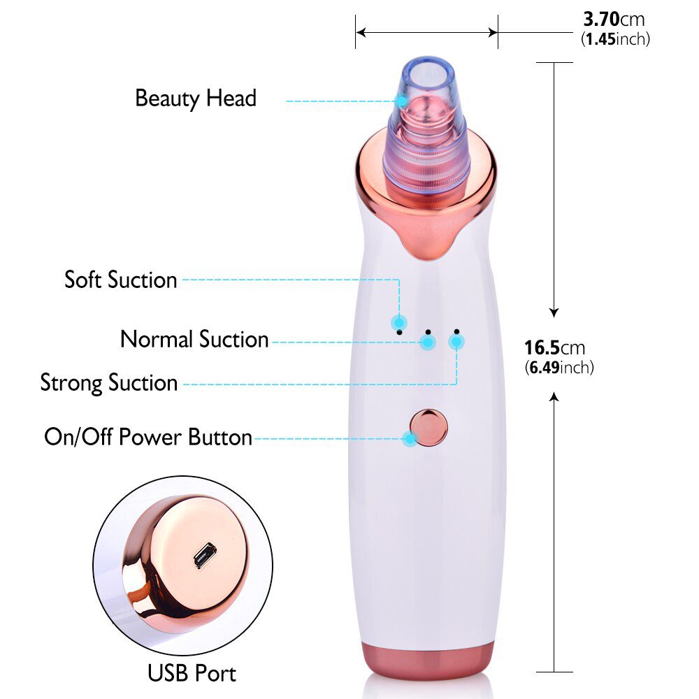Blackhead Remover Vacuum Pore Cleaner Electric Nose Face Deep Cleansing Skin Care Machine Birthday Gift Dropshipping Beauty Tool Blackhead Remover Vacuum Pore Cleaner Electric Nose Face Deep Cleansing Skin Care Machine Birthday Gift Dropshipping Beauty Tool