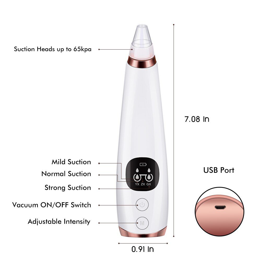 Blackhead Remover Vacuum Pore Cleaner Electric Nose Face Deep Cleansing Skin Care Machine Birthday Gift Dropshipping Beauty Tool Blackhead Remover Vacuum Pore Cleaner Electric Nose Face Deep Cleansing Skin Care Machine Birthday Gift Dropshipping Beauty Tool