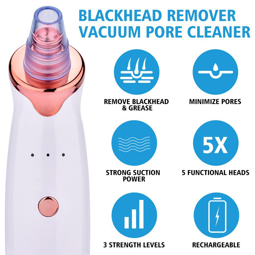 Blackhead Remover Vacuum Pore Cleaner Electric Nose Face Deep Cleansing Skin Care Machine Birthday Gift Dropshipping Beauty Tool Blackhead Remover Vacuum Pore Cleaner Electric Nose Face Deep Cleansing Skin Care Machine Birthday Gift Dropshipping Beauty Tool