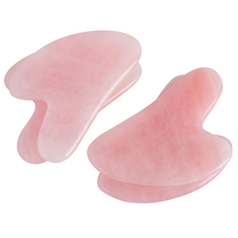 Pink Crystal Stone Jade Roller Set Face Lift Massage Roller Facial Slimming Massager Natural Quartz Stone Neck Massage Tool Pink Crystal Stone Jade Roller Set Face Lift Massage Roller Facial Slimming Massager Natural Quartz Stone Neck Massage Tool