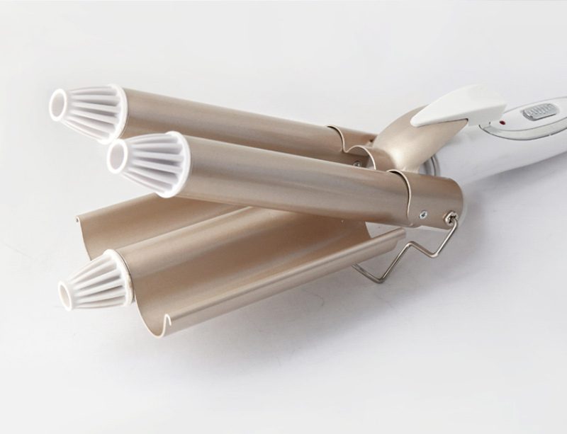 Professional Curling Iron Ceramic Triple Barrel Hair Styler Hair Waver Styling Tools 110-220V Hair Curler Electric Curling 41D Professional Curling Iron Ceramic Triple Barrel Hair Styler Hair Waver Styling Tools 110-220V Hair Curler Electric Curling 41D