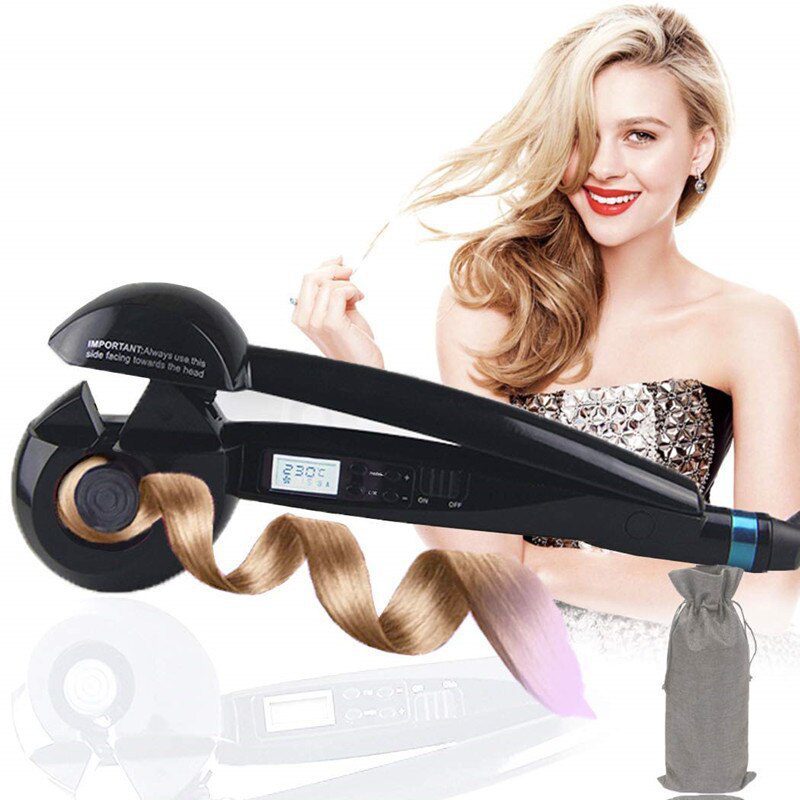 LCD Professional automatic Hair Curler Styling Tools Female curlers curling Wand Ceramic Heating Care Wave curl iron Anti-perm LCD Professional automatic Hair Curler Styling Tools Female curlers curling Wand Ceramic Heating Care Wave curl iron Anti-perm
