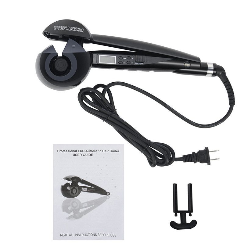 LCD Professional automatic Hair Curler Styling Tools Female curlers curling Wand Ceramic Heating Care Wave curl iron Anti-perm LCD Professional automatic Hair Curler Styling Tools Female curlers curling Wand Ceramic Heating Care Wave curl iron Anti-perm
