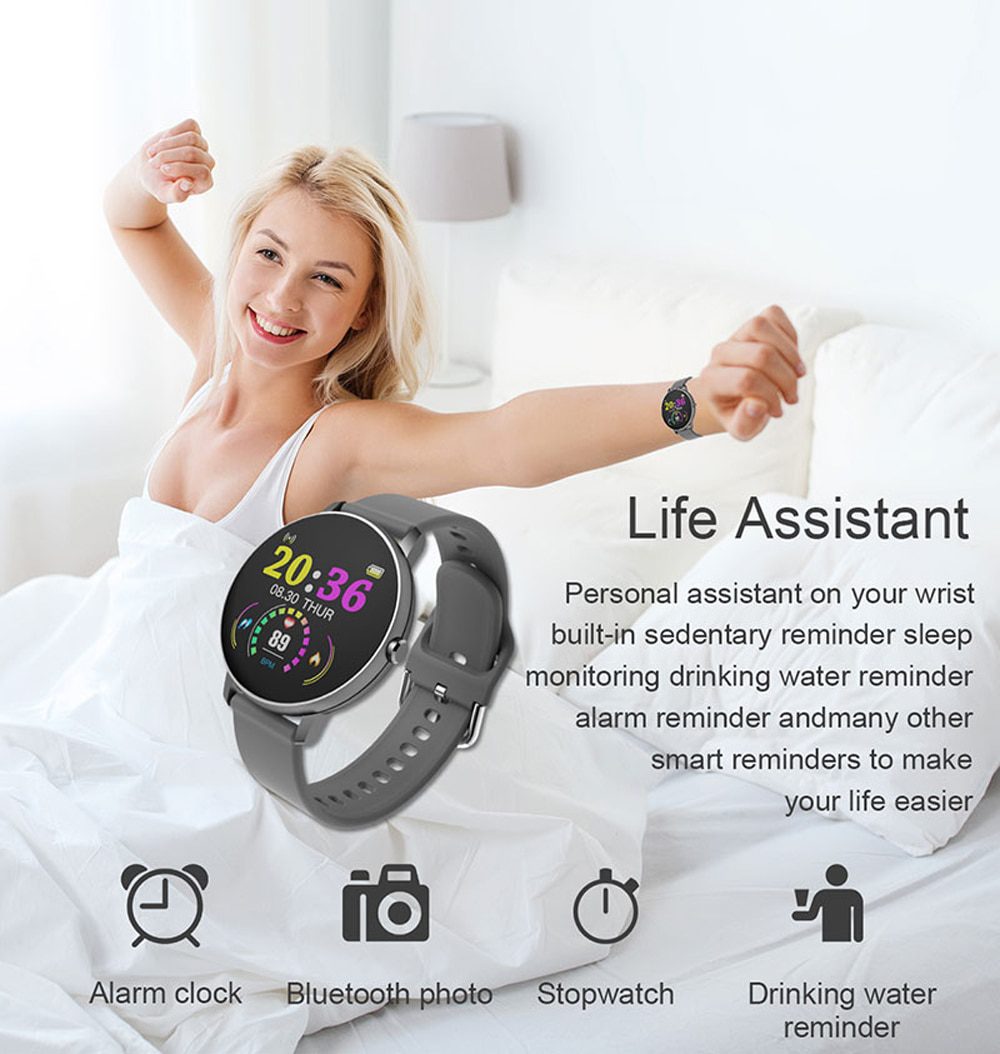 2020 Full Touch Smart Watch Men Blood Pressure Smartwatch Women Waterproof Heart Rate Tracker Sport Clock Watch For Android IOS 2020 Full Touch Smart Watch Men Blood Pressure Smartwatch Women Waterproof Heart Rate Tracker Sport Clock Watch For Android IOS
