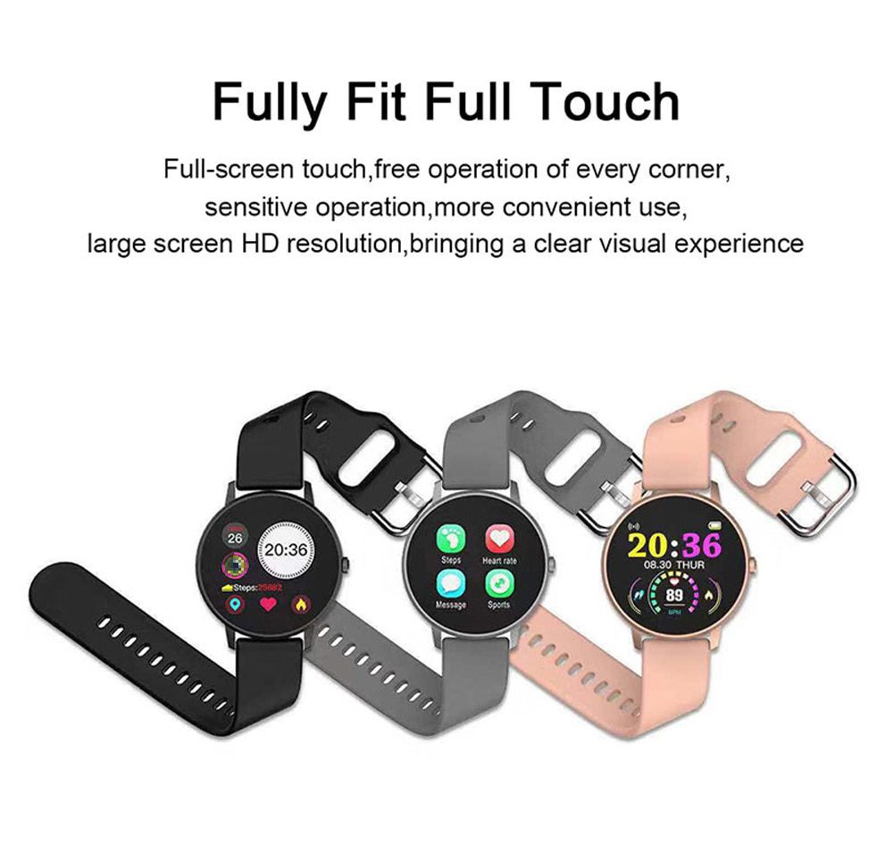 2020 Full Touch Smart Watch Men Blood Pressure Smartwatch Women Waterproof Heart Rate Tracker Sport Clock Watch For Android IOS 2020 Full Touch Smart Watch Men Blood Pressure Smartwatch Women Waterproof Heart Rate Tracker Sport Clock Watch For Android IOS