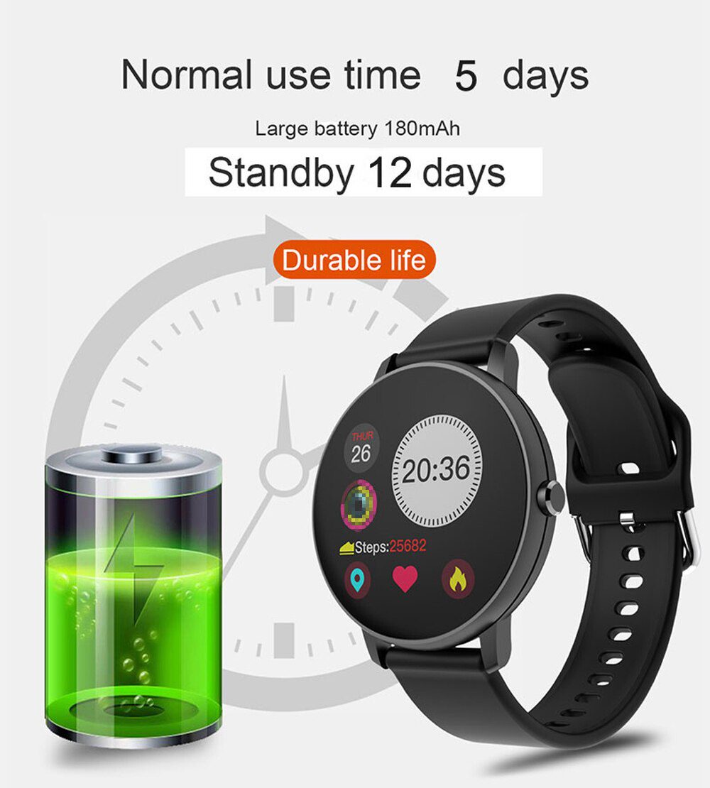 2020 Full Touch Smart Watch Men Blood Pressure Smartwatch Women Waterproof Heart Rate Tracker Sport Clock Watch For Android IOS 2020 Full Touch Smart Watch Men Blood Pressure Smartwatch Women Waterproof Heart Rate Tracker Sport Clock Watch For Android IOS