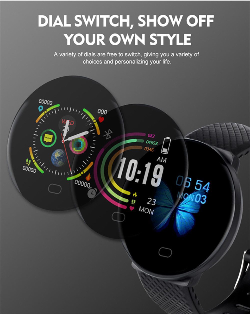 Smart Watch Men 1.3'' Screen Fitness Tracker Ip67 Waterproof Blood Pressure Heart Rate Monitor Smartwatch Woman For Android IOS Smart Watch Men 1.3'' Screen Fitness Tracker Ip67 Waterproof Blood Pressure Heart Rate Monitor Smartwatch Woman For Android IOS