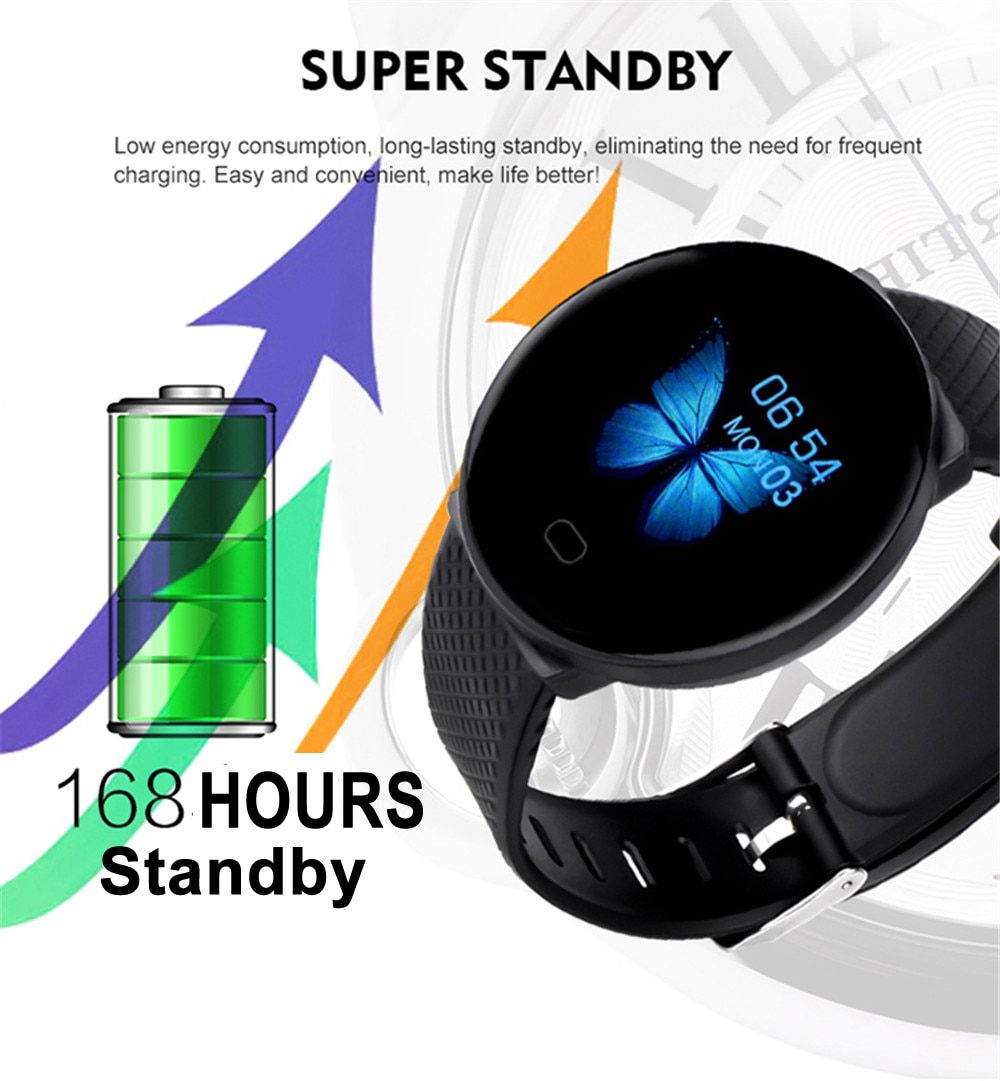 Smart Watch Men 1.3'' Screen Fitness Tracker Ip67 Waterproof Blood Pressure Heart Rate Monitor Smartwatch Woman For Android IOS Smart Watch Men 1.3'' Screen Fitness Tracker Ip67 Waterproof Blood Pressure Heart Rate Monitor Smartwatch Woman For Android IOS