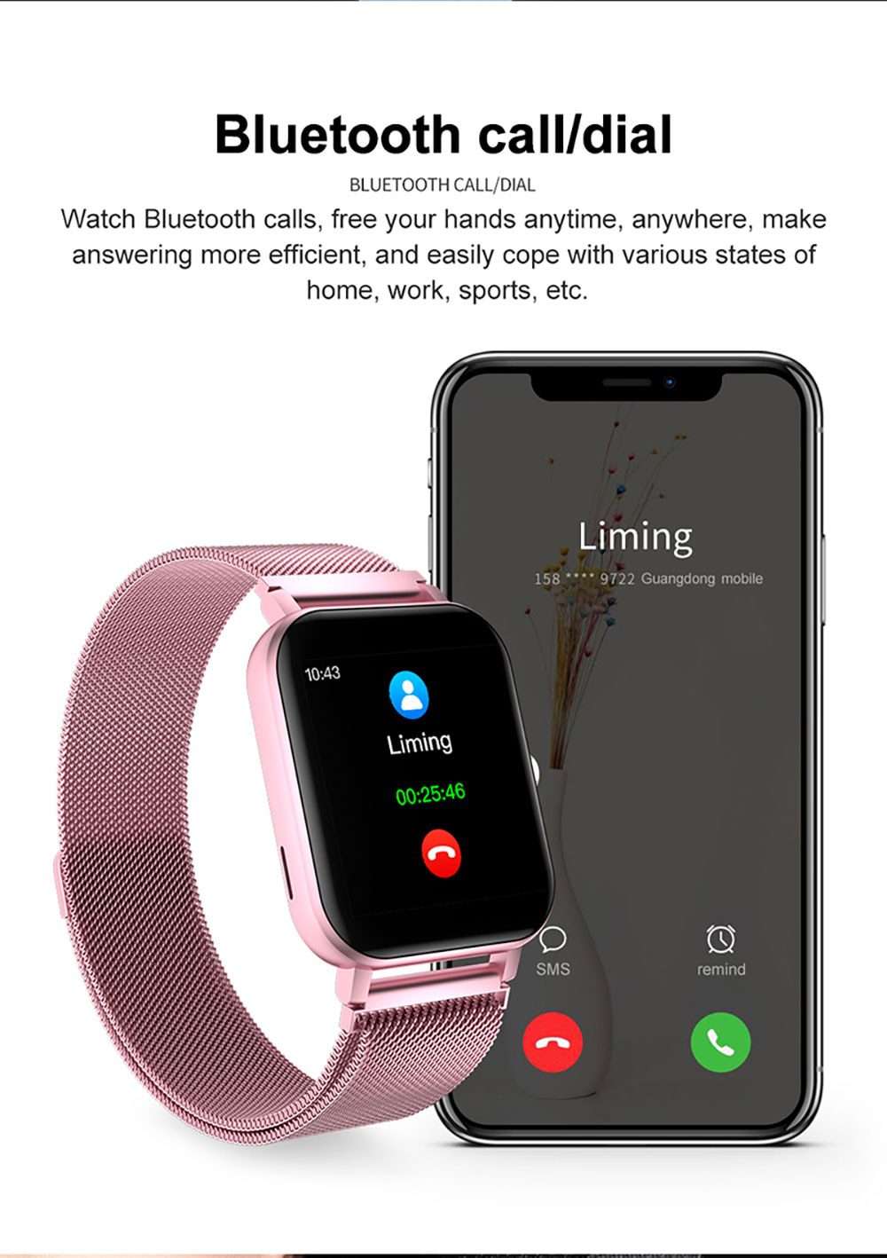 Bluetooth Call Smart Watch Men Full Touch Screen Blood Pressure Smartwatch Women Heart Rate Monitor Fitness Tracker Sport Watch Bluetooth Call Smart Watch Men Full Touch Screen Blood Pressure Smartwatch Women Heart Rate Monitor Fitness Tracker Sport Watch