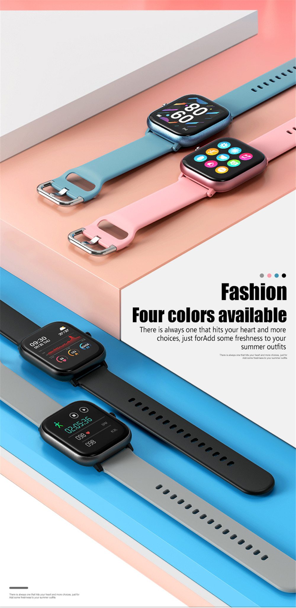 Sport Smart Watch Men Full Touch Screen Waterproof Sleep Tracker Smartwatch Women Blood Pressure Heart Rate Monitor Watch PK P8 Sport Smart Watch Men Full Touch Screen Waterproof Sleep Tracker Smartwatch Women Blood Pressure Heart Rate Monitor Watch PK P8