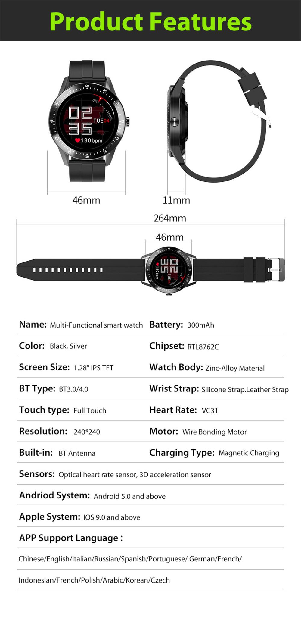 Men Smart Watch 2020 Waterproof Blood Pressure Fitness Tracker Smartwatch Women Intelligent Clock Sport Watches For Android IOS Men Smart Watch 2020 Waterproof Blood Pressure Fitness Tracker Smartwatch Women Intelligent Clock Sport Watches For Android IOS