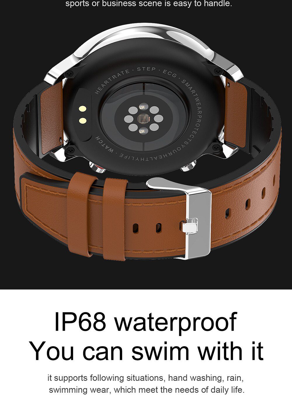 2020 L11 Smart Watch Men ECG+PPG Heart Rate Blood Pressure Monitor IP68 Waterproof Weather Smartwatch watches 2020 L11 Smart Watch Men ECG+PPG Heart Rate Blood Pressure Monitor IP68 Waterproof Weather Smartwatch watches